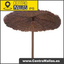 Sombrilla de brezo 2.40 m.